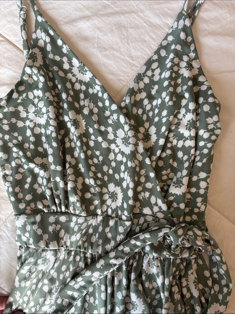 Kaileigh Olive Green jumpsuit - Picture 5 of 5
